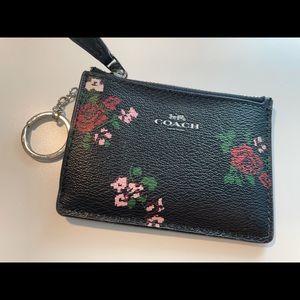 Coach Mini Skinny- Rose pattern